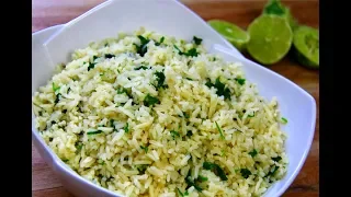 Incredible Cilantro Lime Rice #MeatFreeMonday | CaribbeanPot.com