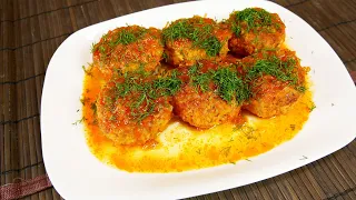 Meatballs in tomato sauce  Without rice and eggs