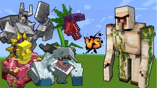 OP Mutant Iron Golem vs Mowzie's Mobs - OP Mutant Iron Golem vs Ferrous Wroughtnaut barako sun chief