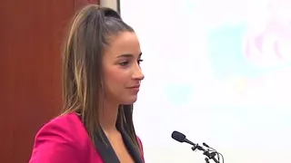 Olympic gymnast Aly Raisman speaks about abuse at Nassar sentencing