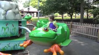 Riding the Froggy Ride at Dutch Wonderland June 23 2012