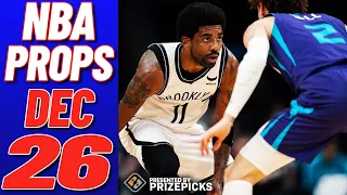 The Best NBA Player Prop Bets on Prizepicks 12/26/22