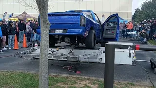hood stacked cummins dyno pull at smoky mountain truck fest. Please subscribe for more videos.