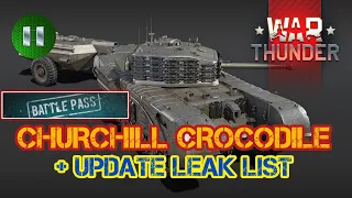 "UPDATE" CHURCHILL CROCODILE