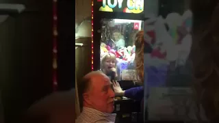 KID GETS STUCK INSIDE A CLAW MACHINE!!!