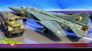 Kopro 1/72 MiG-23UB. A complete timelapse build video