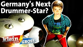 Kai Pflaumes allererste Schlagzeug-Stunde: Zu Besuch bei Gregor (12) | Klein gegen Groß