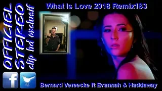 What Is Love 2018 Remix183 - Bernard Vereecke ft Evannah & Haddaway (Video clip HD)