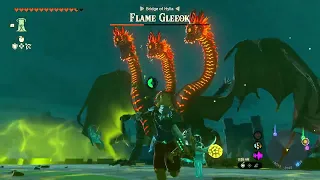 Flame Gleeok (Bridge of Hylia Tears of the Kingdom)