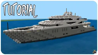 Minecraft: Super Yacht Tutorial Part 2 (Finale)