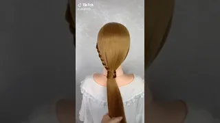 Hairstyles with one rubber band