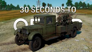 30-ти секундный обзор ЗиС-12 (94-КМ) в War Thunder #warthunder