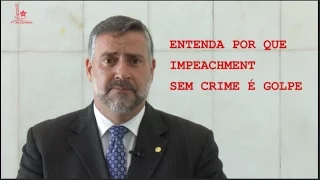 Entenda por que impeachment sem crime é GOLPE!