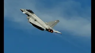 RAF Cosford airshow 2018  Typhoon display team