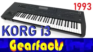 Korg i3 The early 90's arranger synth keyboard