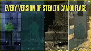 The Evolution of Stealth Camo in Metal Gear Solid