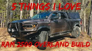 5 Thing I Love About My RAM 2500 Overland Build