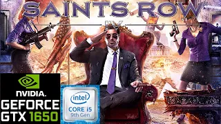 Saints Row IV | GTX 1650 + I5 9300H | 1080p Test