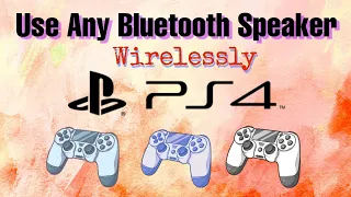 USE BLUETOOTH SPEAKER (UNSUPPORTED) ON PS4 #playstation #sony