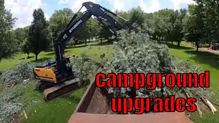 Major campground renovations come with a change of plans, Bubba Dump back in action!