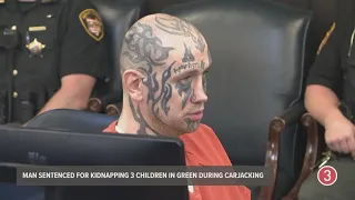 Man sentenced for kidnapping 3 children during carjacking at Taco Bell in Green