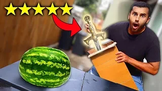 I Bought The BEST Rated WEAPONS On Amazon!!! (5 STAR)