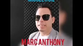 Miguel Ruiz, cover de Marc Anthony no Peru, saúda Aurelino Pedro Filho ''O Ilusionista''