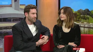 Jenna Coleman, Oliver Jackson-Cohen (Jackdaw Actors) On BBC Breakfast [25.01.2024]