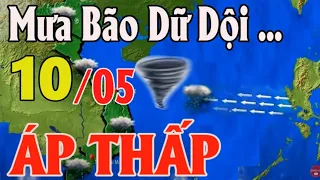 Dự báo thời tiết hôm nay, ngày mai 10 tháng 05 năm 2024 || Mưa Rất To || Thời tiết 3 ngày tới