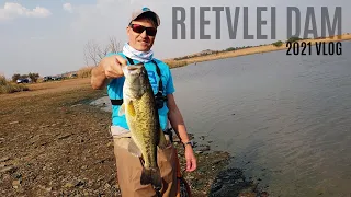 Rietvlei Dam 2021 Vlog 3 - biggest one yet, water very low...