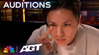 Kevin Li's incredible magic leaves the judges SPELLBOUND | Auditions | AGT 2023