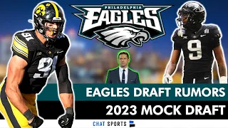 Philadelphia Eagles Draft Rumors On Lukas Van Ness & Will McDonald | Todd McShay 2023 NFL Mock Draft