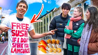 Free Sushi If I don't Speak Their Language | Part 2