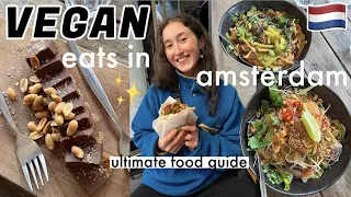 BEST FOOD IN AMSTERDAM | Ultimate Vegan Food Review