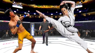 PS4 Bruce Lee vs. Girls Taekwondo EA Sports UFC 4