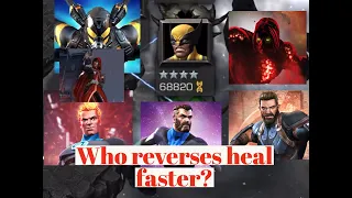 Which Heal Reversal Champ Kills ROL Wolverine Faster