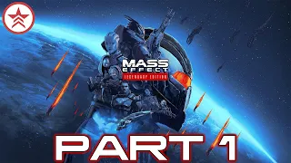 Mass Effect Legendary Edition (Renegade) - Gameplay Walkthrough - Part 1 - "Eden Prime, The Citadel"