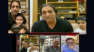 Shoaib Akhtar With Son Live in ptv sports#viral #ipl #viratkohli #cricket #babarazam#PAKvsIND#shots