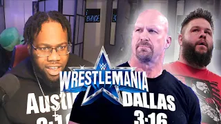 Stone Cold Steve Austin Promo on Kevin Owens for Wrestlemania Reaction