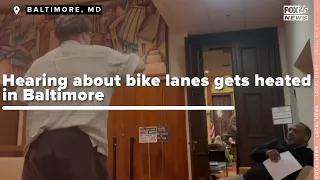 Baltimore City Council meeting gets heated over bike lane construction