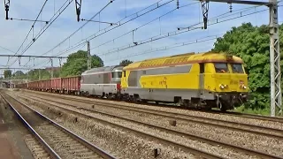 Trains TRANSILIEN RER-D TER INTERCITES FRET INFRA et HLP Gare de BRUNOY