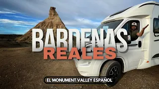 Navarra en AUTOCARAVANA: Descubriendo las BARDENAS reales, el MONUMENT Valley ESPAÑOL.