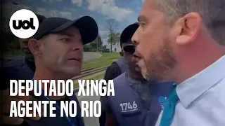 Novo vídeo mostra deputado que quebrou placa de Marielle xingando agentes