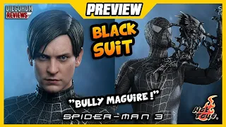 TOBEY MAGUIRE SPIDER-MAN Black Suit Hot Toys! "BULLY MAGUIRE" Preview