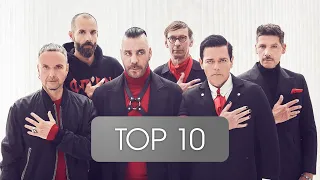 Top 10 Most streamed RAMMSTEIN Songs (Spotify) 21. May 2022