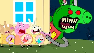 PEPPA PIG Zombie Apocalypse, Please Don't Harm Mom and Dad!!! | Peppa Pig Funny Animation