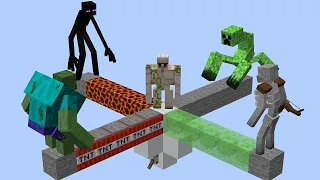 Which Mutant mobs is Golem's Favorite? minecraft compilation