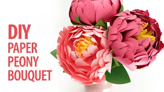 Peony 3D Flower Assembly Tutorial