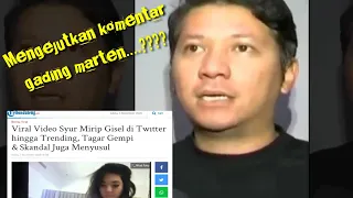 🔴Tanggapan gading martin tentang video yang viral mirip mantan istrinya gisel