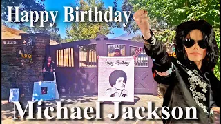 Happy Birthday Michael Jackson 2020 From Neverland Ranch and the court house in Santa Maria